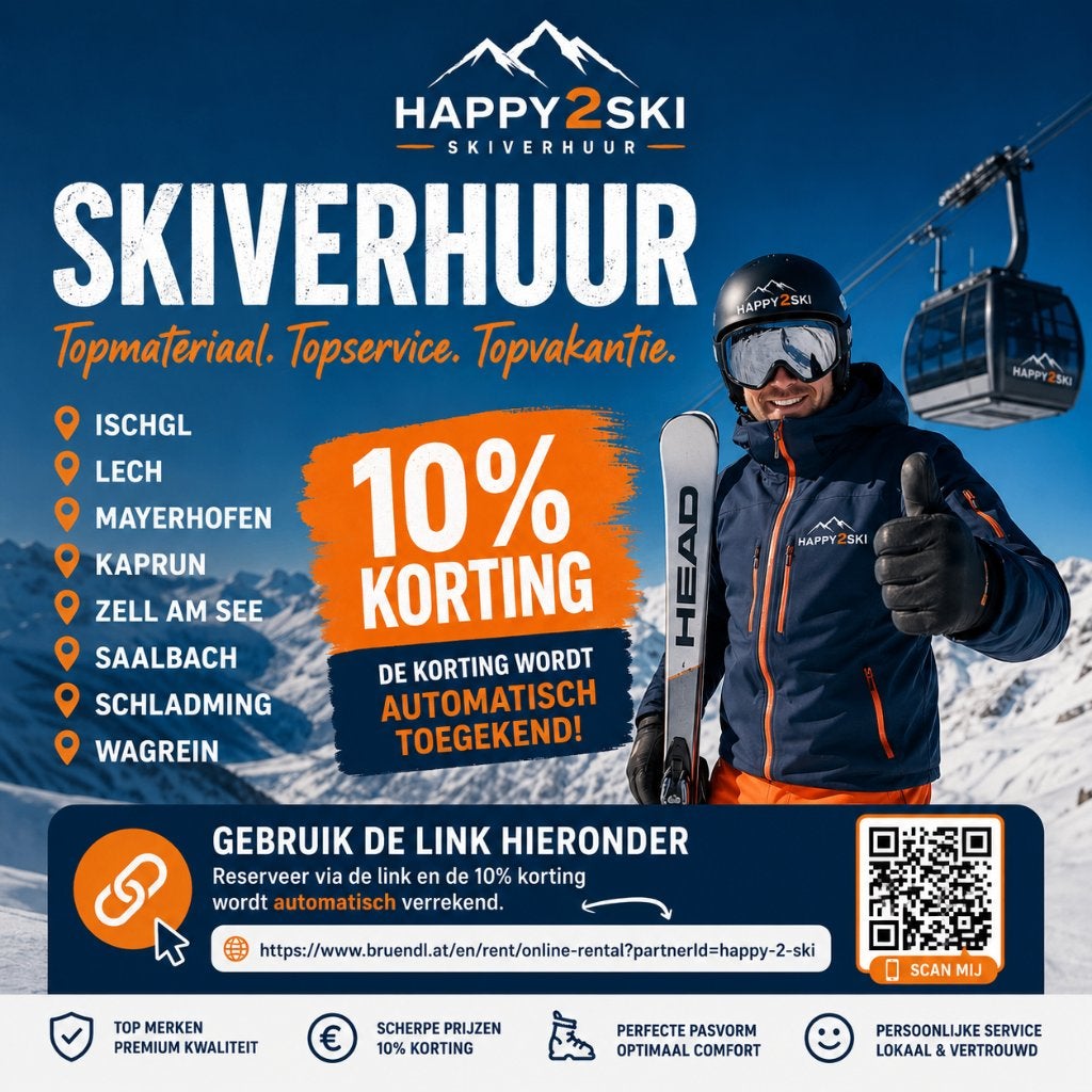 10% koring op de skiverhuur in Tirol, Nieuw, Skiën, Ski's, Ophalen