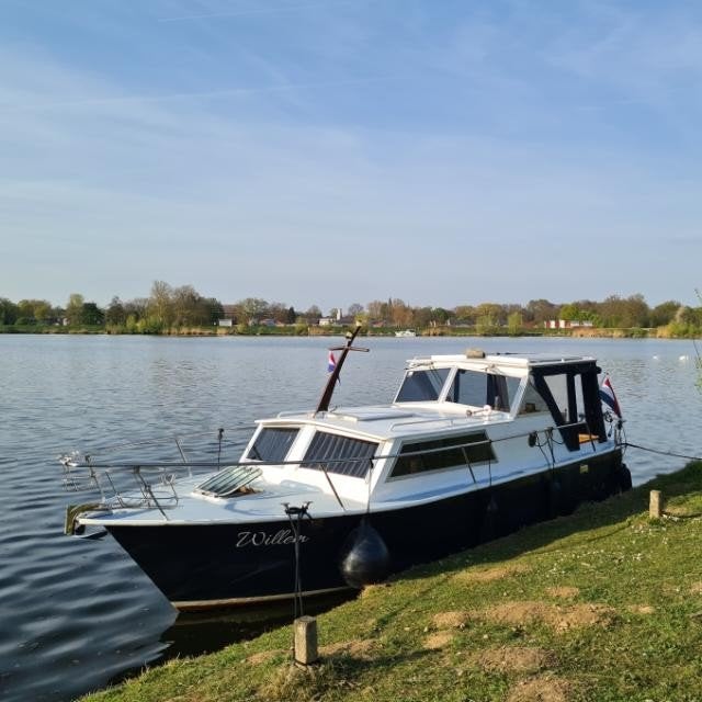 Motorboot Willem - Comfortabel en veelzijdig, Kajuitboot, Ophalen of Verzenden, Elektrisch, Dieptemeter