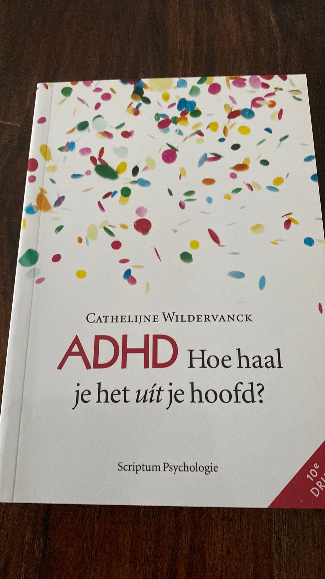 Cathelijne Wildervanck - ADHD, hoe haal je het uit je hoofd?, Boeken, Ophalen of Verzenden, Nieuw, Cathelijne Wildervanck