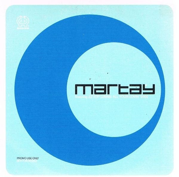 cd-single van Martay Featuring ZZ Top – Gimme All Your Lovin, Verzenden, Zo goed als nieuw, Pop