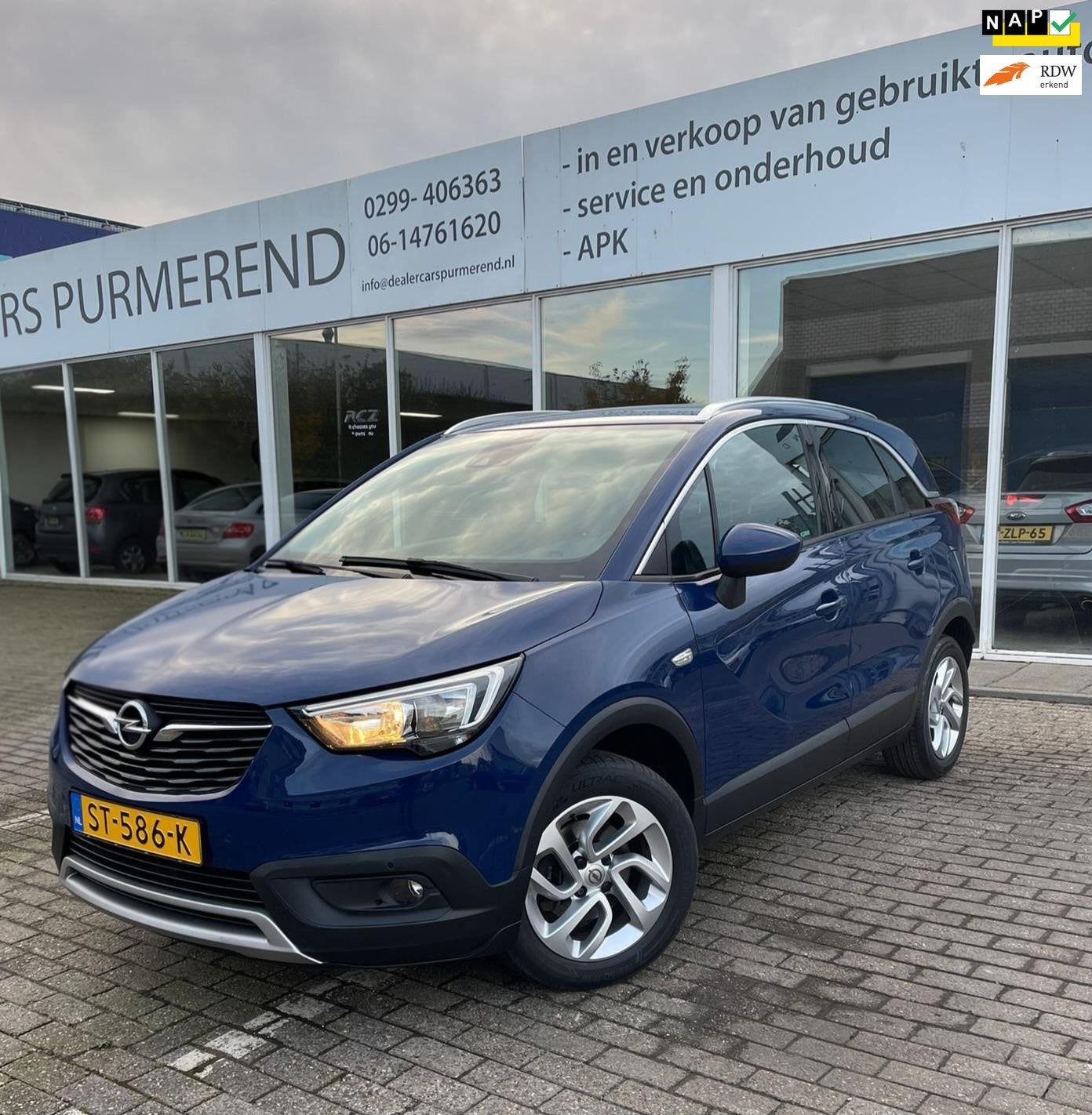 Opel Crossland X 1.2 Turbo Innovation, 840 kg, Gebruikt, Euro 6, 1199 cc