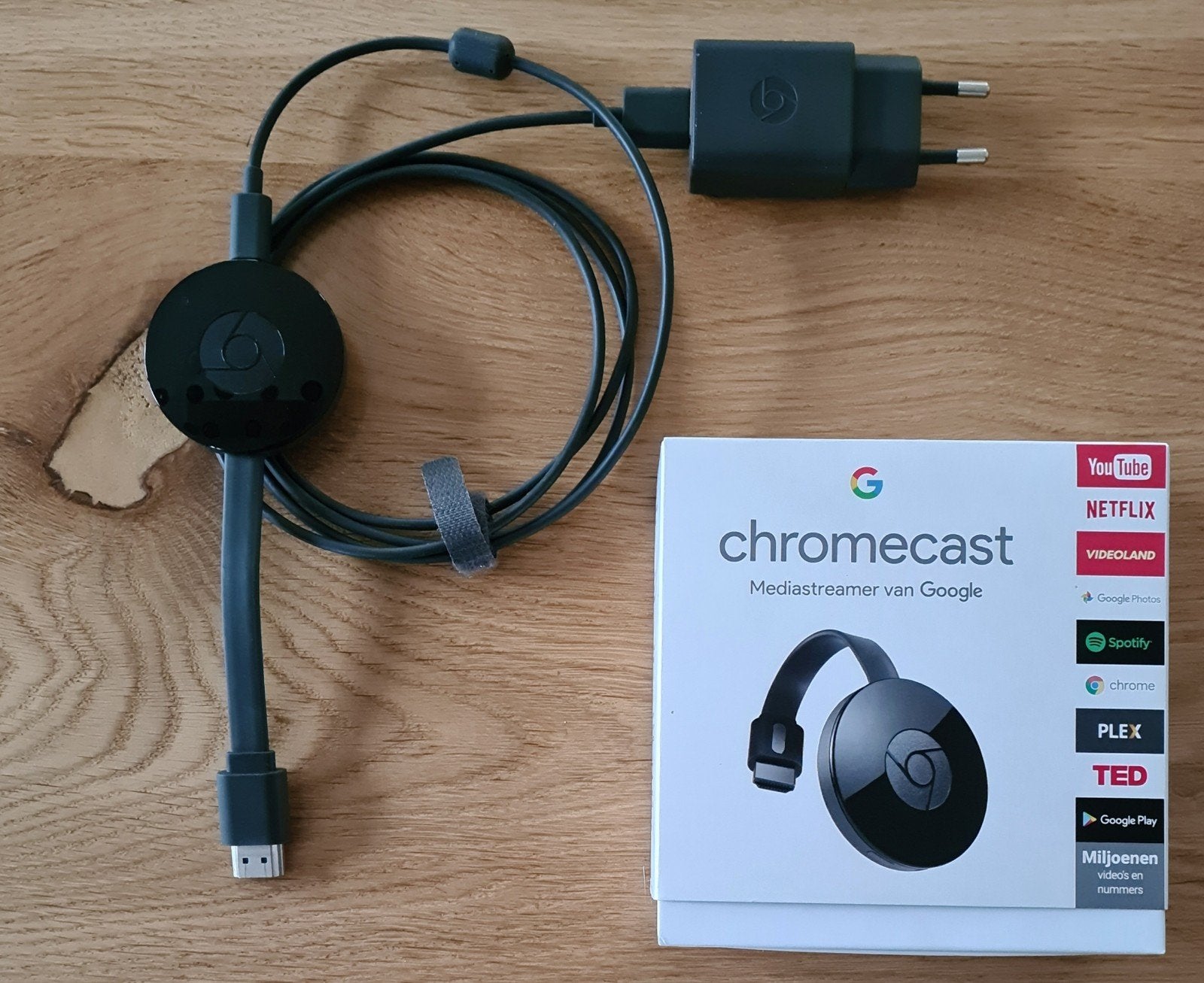 Google Chromecast - Mediastreamer voor TV, Ophalen of Verzenden, HDMI, Zonder harde schijf