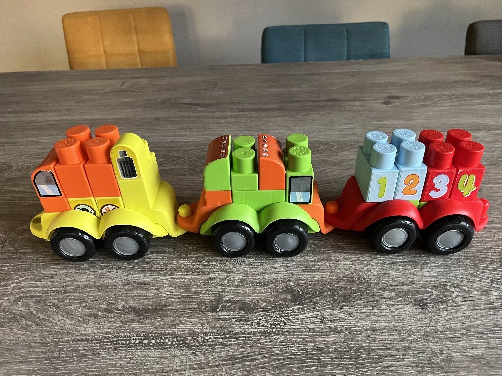 Bricks blokken trein, Ophalen of Verzenden, Zo goed als nieuw