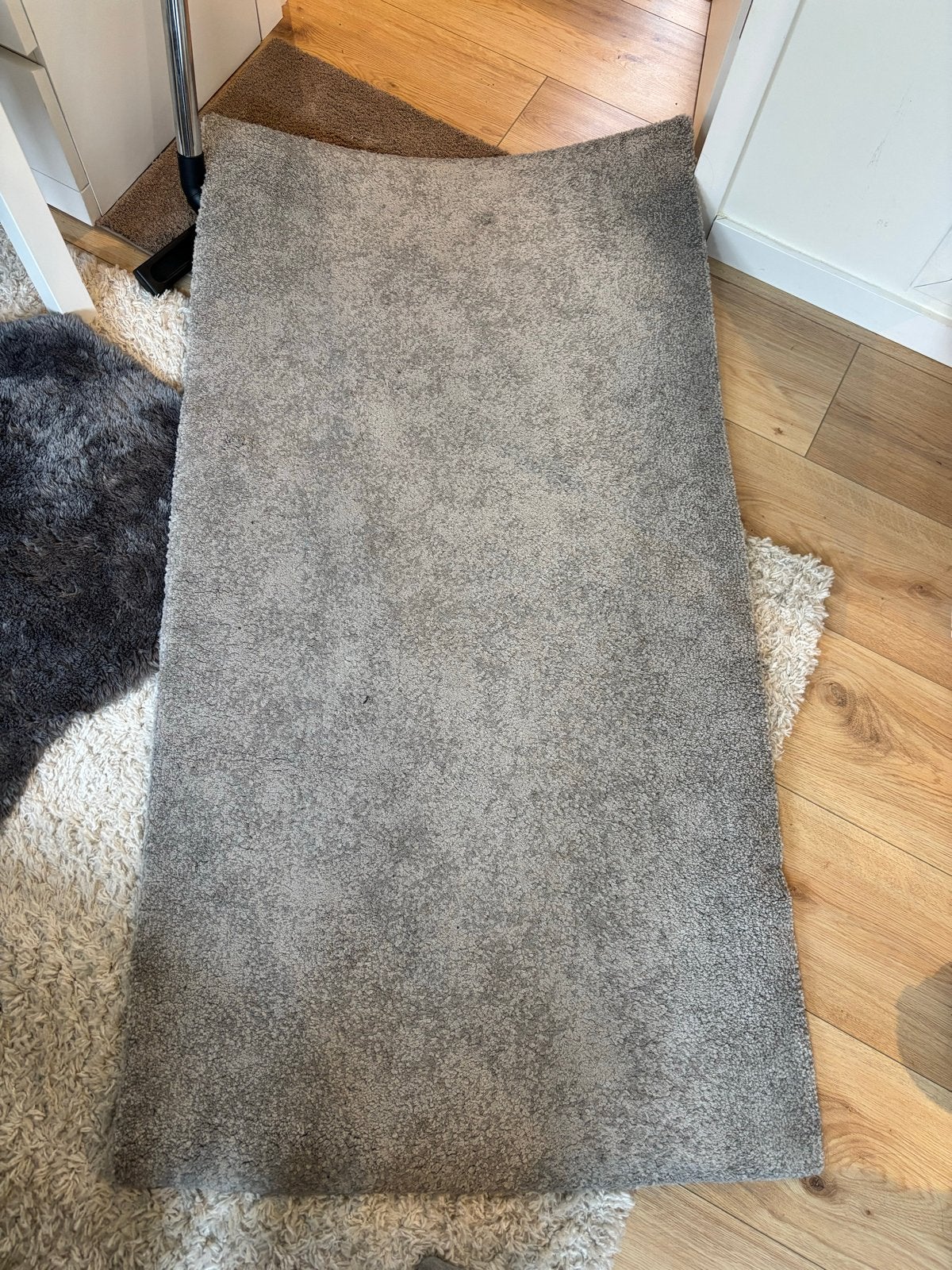 Grijs tapijt - Zo goed als nieuw, 100 tot 150 cm, Zo goed als nieuw, Grijs, Rechthoekig
