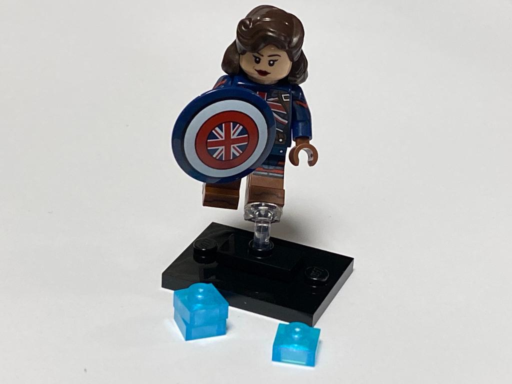 Lego Marvel Studios Minifiguur colmar-10 Captain Carter, Lego, Nieuw, Ophalen of Verzenden, Minifiguren serie