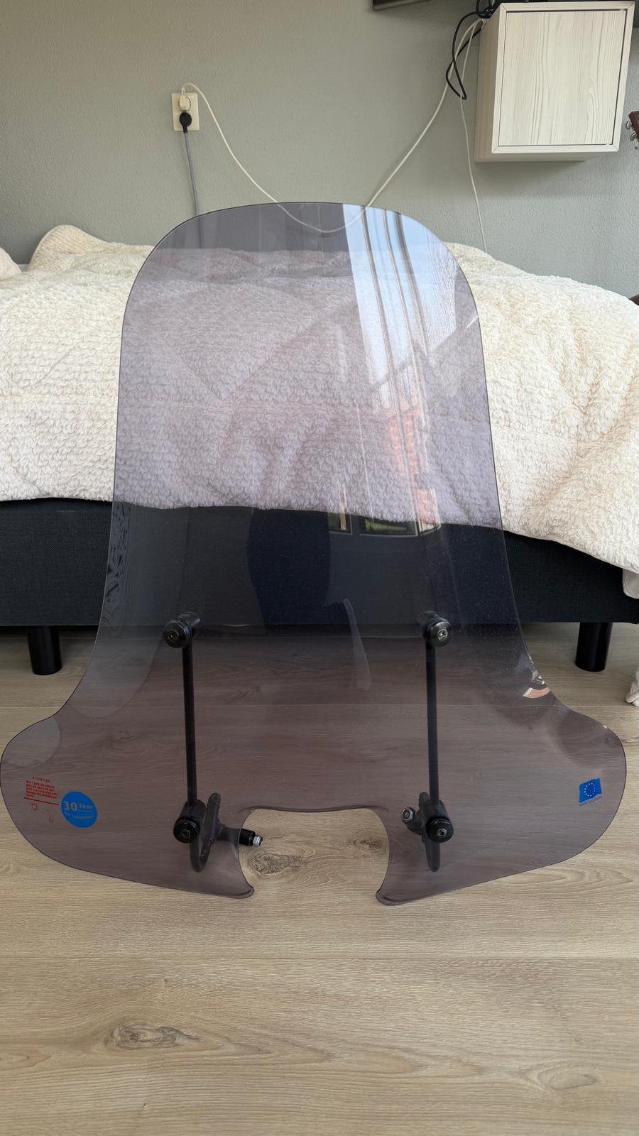 Piaggio Zip Windscherm Smokey, Ophalen