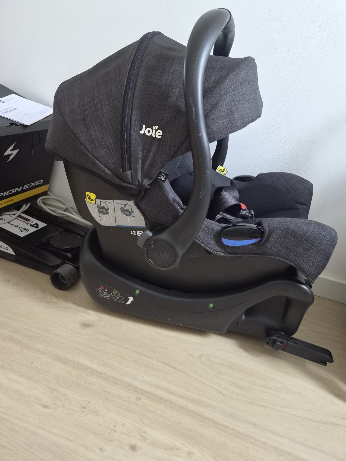 Joie i-Snug autostoel met i-Base Advance isofix, Ophalen of Verzenden