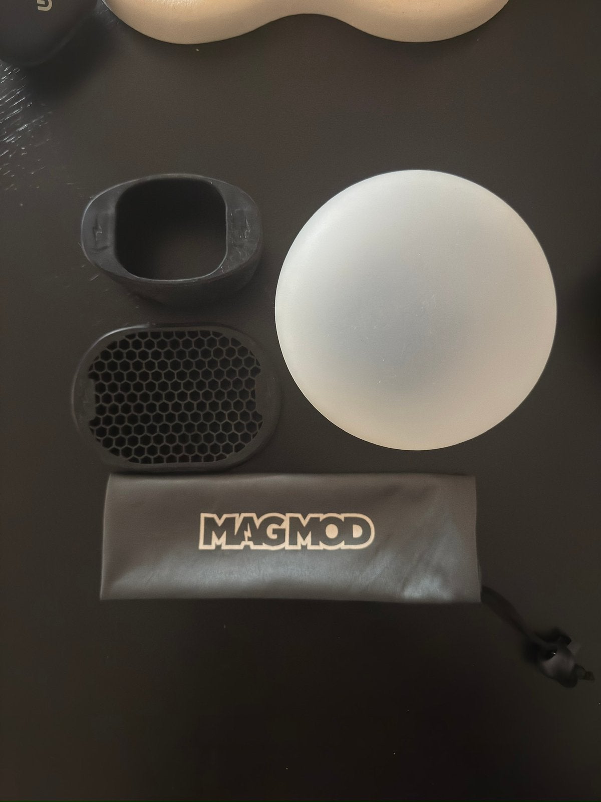 Magmod diffuser incl grid en pouch, Audio, Tv en Foto, Fotografie | Fotostudio en Toebehoren, Ophalen of Verzenden, Zo goed als nieuw