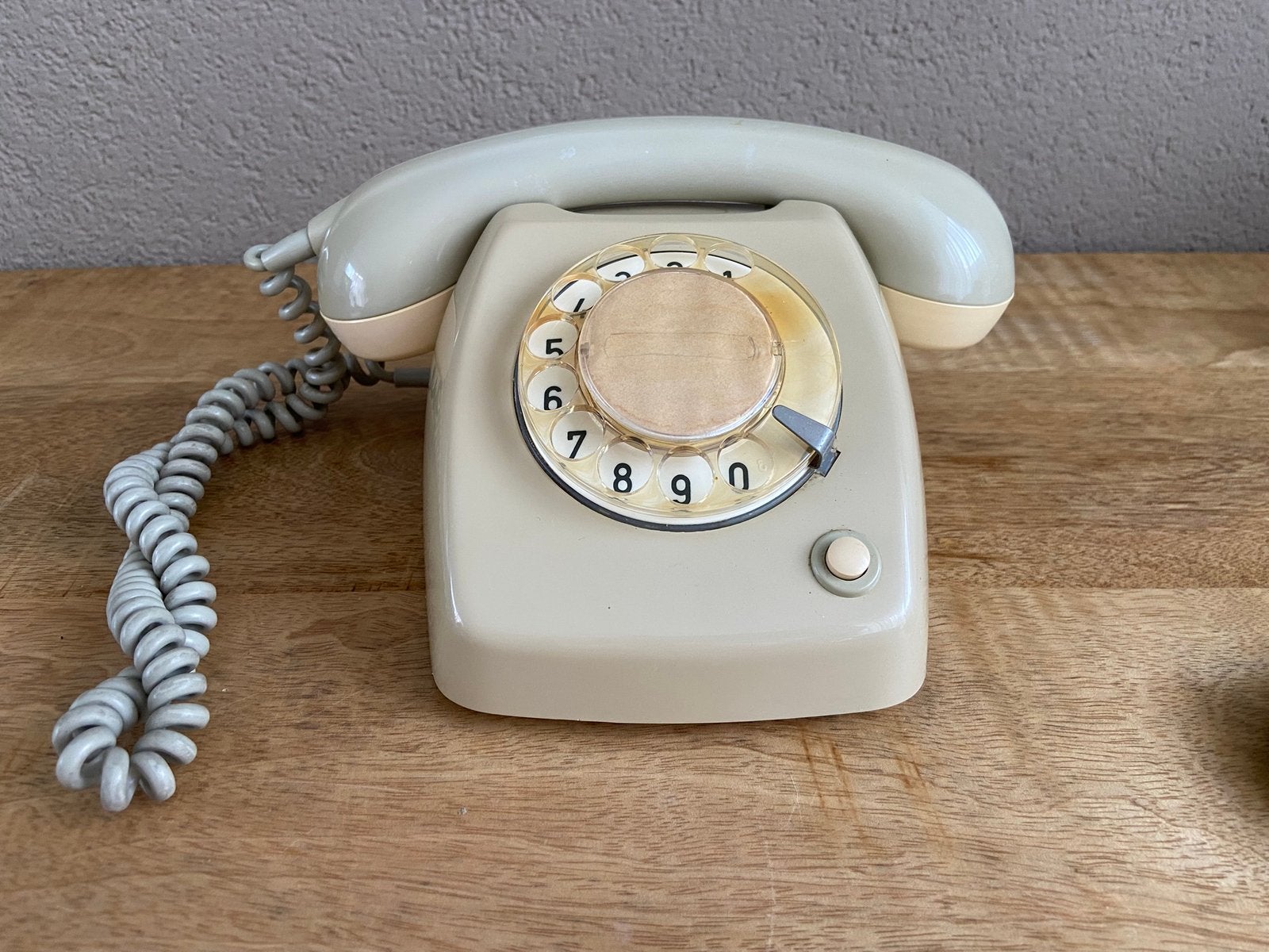 PTT Ericsson T65 grijs met draaischijf, Ophalen of Verzenden, Gebruikt, Met draaischijf