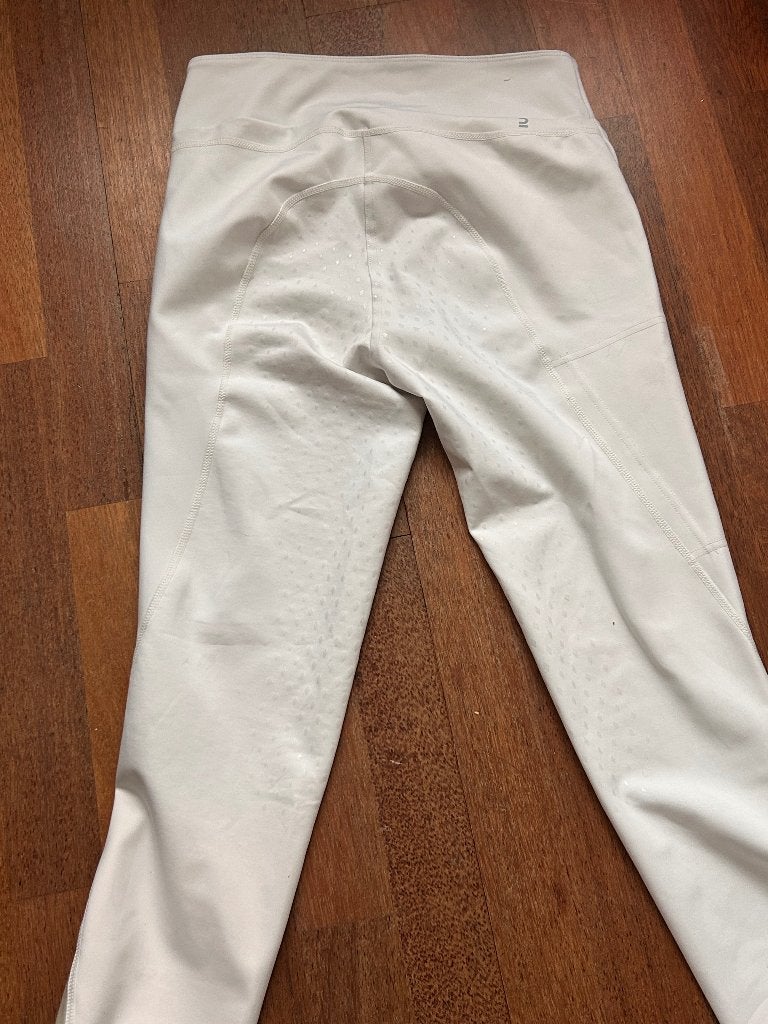 Witte(wedstrijd)legging tekoop, Dressuur, Nieuw, Met grip, Wit
