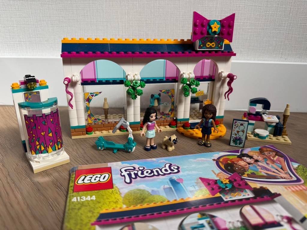 Lego Friends 41344 Andrea’s Accesoireswinkel, Lego, Friends, Ophalen of Verzenden, Zo goed als nieuw