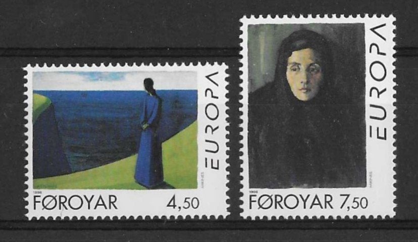 Denemarken (Faeröer) Michel 296-297 postfris EUROPA, Ophalen of Verzenden, Denemarken, Postfris