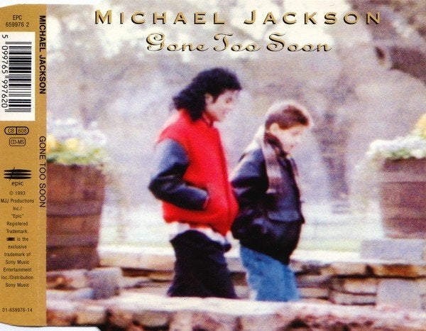 Michael Jackson-Gone too soon (top 2000) 4tr.CDsingle Nw./Or, Ophalen of Verzenden, Zo goed als nieuw, Pop