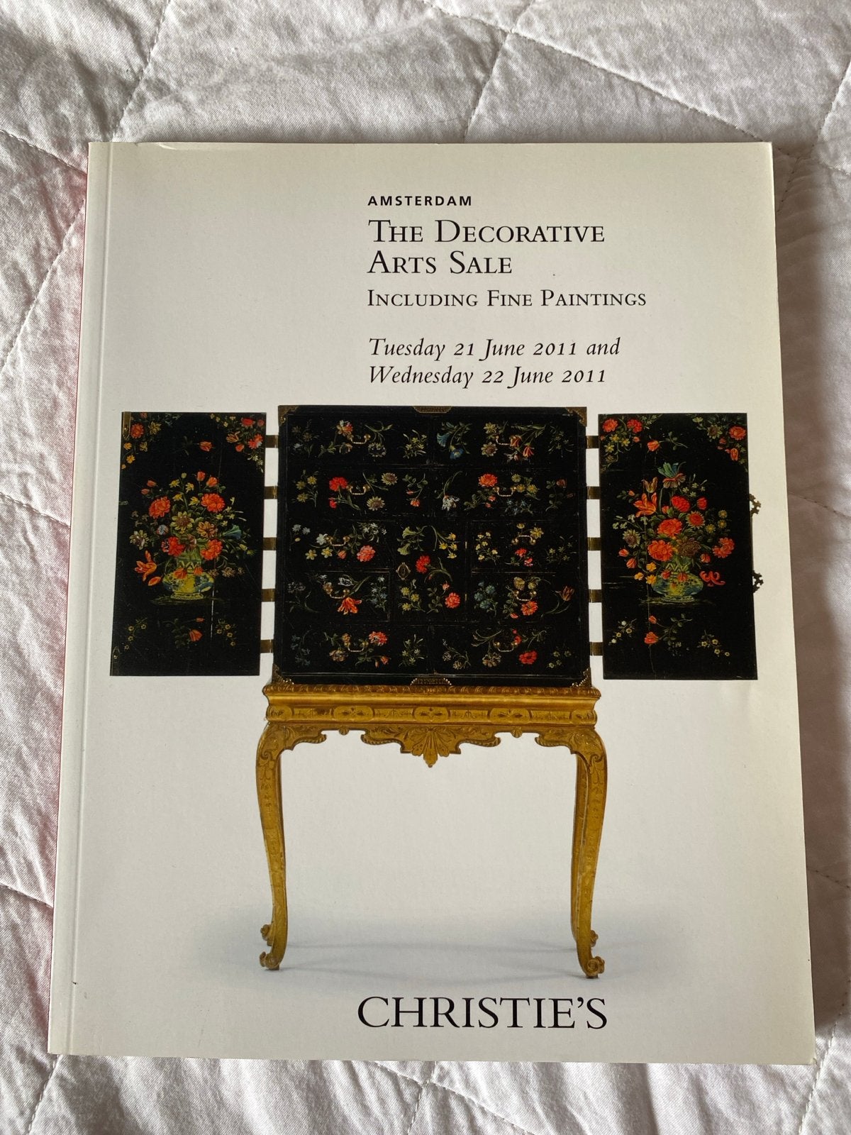 Christie's Catalogus: The Decorative Arts Sale Amsterdam 201, Boeken, Ophalen of Verzenden, Zo goed als nieuw, Catalogus