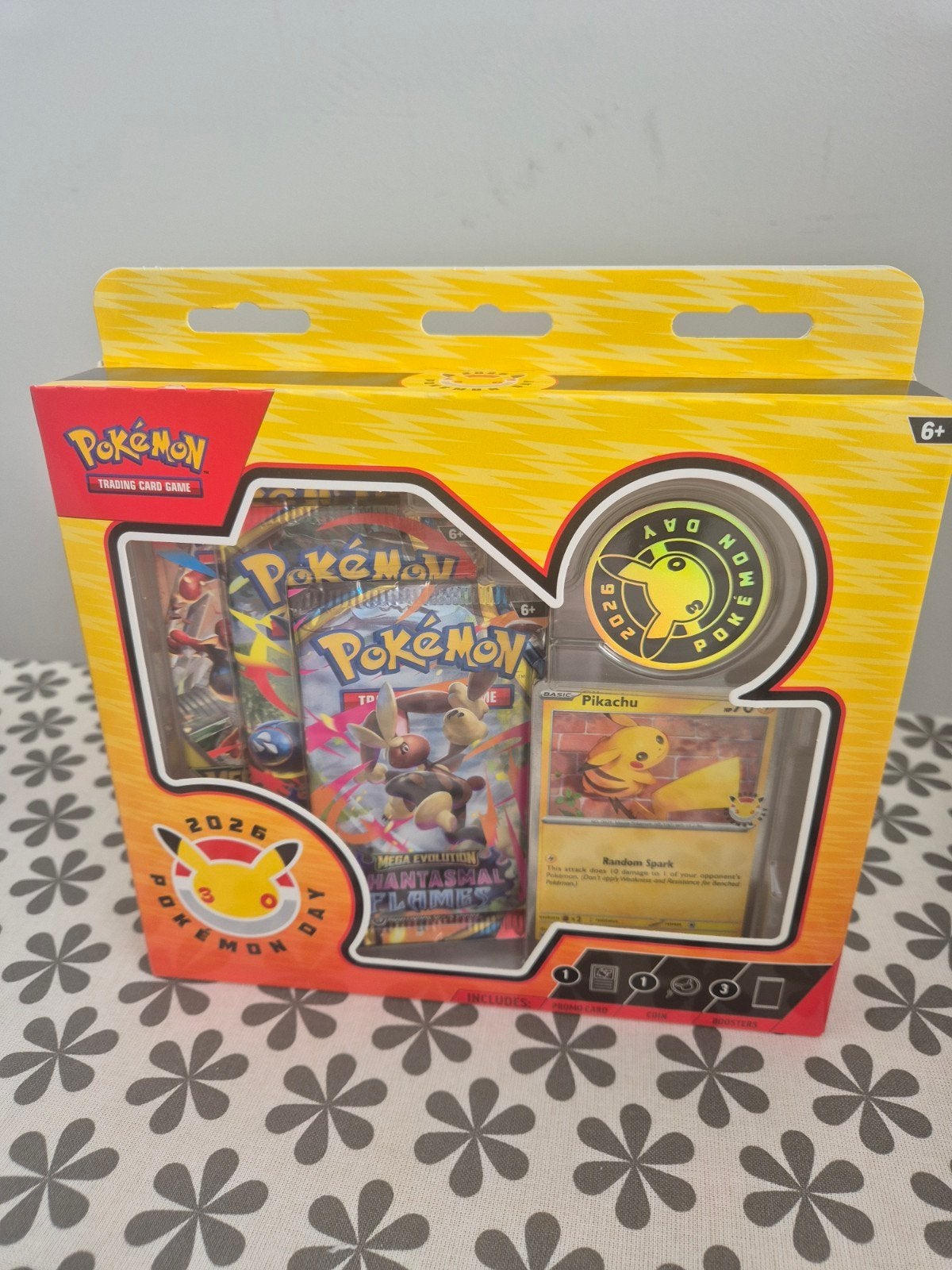 Pokémon Day 2026 Box met Pikachu kaart en boosters, Ophalen, Nieuw, Overige typen