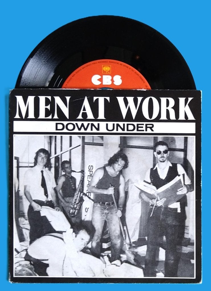 Men at work - Down under, Verzenden, Zo goed als nieuw, 7 inch, Pop