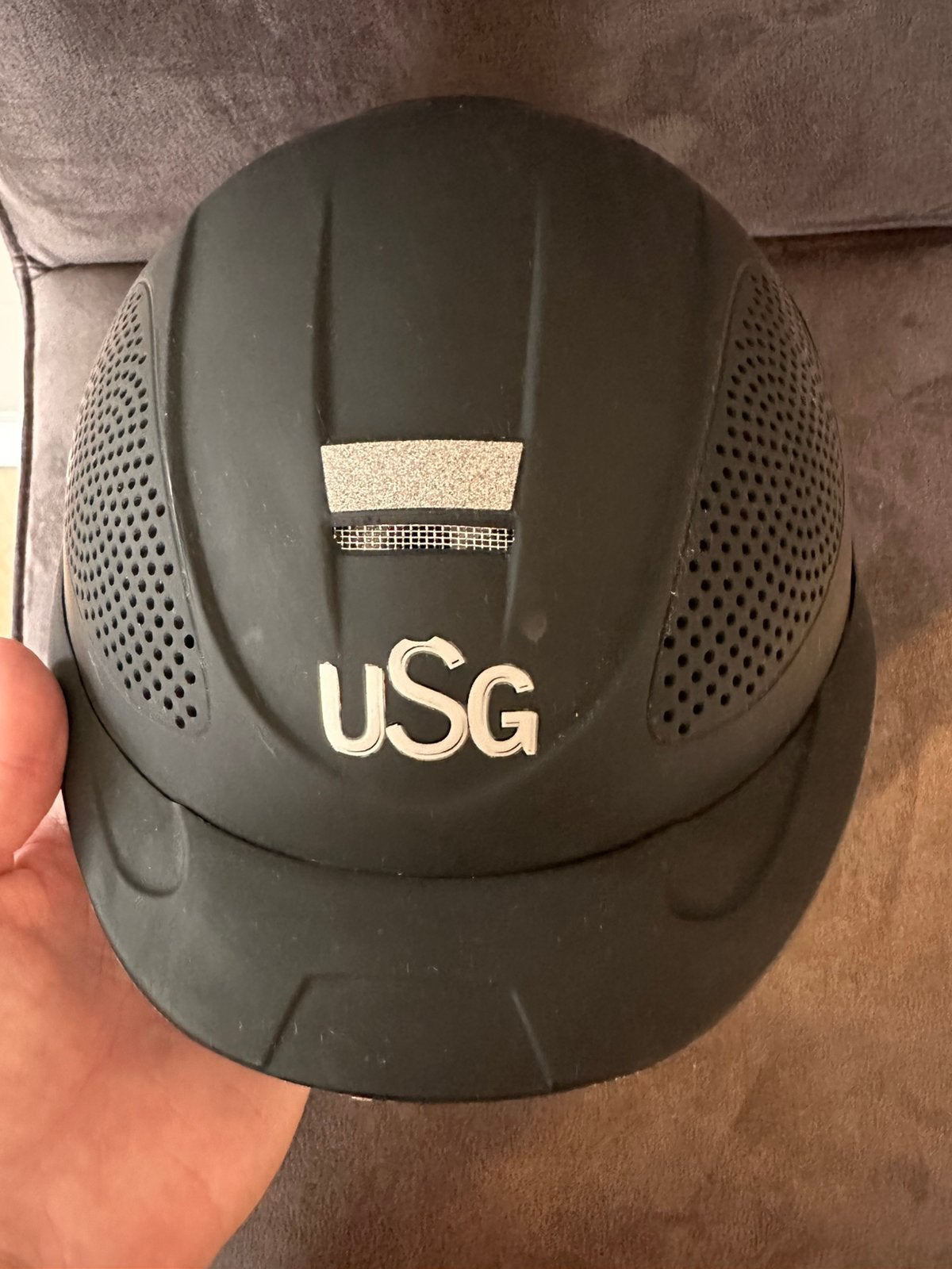 USG cap, Ophalen of Verzenden, Zo goed als nieuw, Dressuur