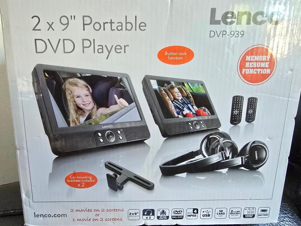 2 portable dvd spelers voor auto, Audio, Tv en Foto, Dvd-spelers, Draagbaar, Zo goed als nieuw, Ophalen, Overige merken