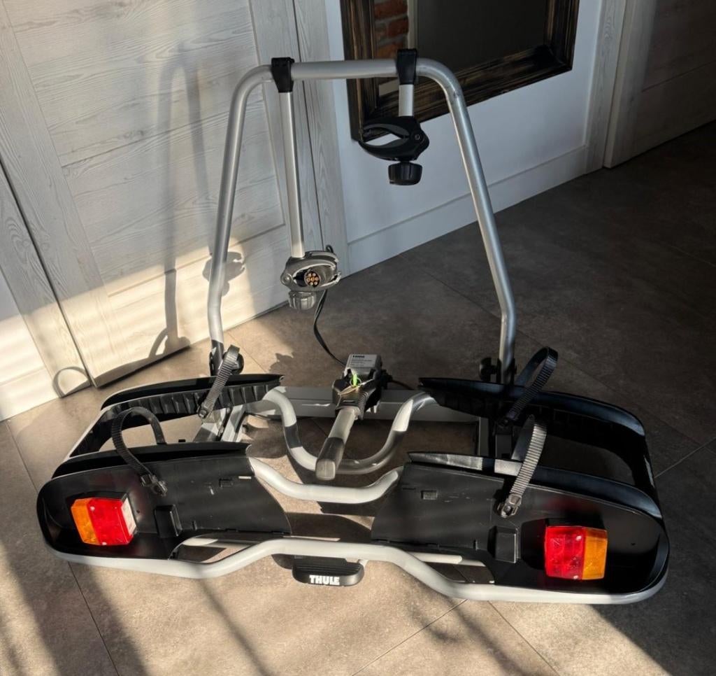 Fietsendrager Thule EP 916 2e-bike, Auto diversen, Fietsendragers, Ophalen, Gebruikt, 2 fietsen, Trekhaakdrager