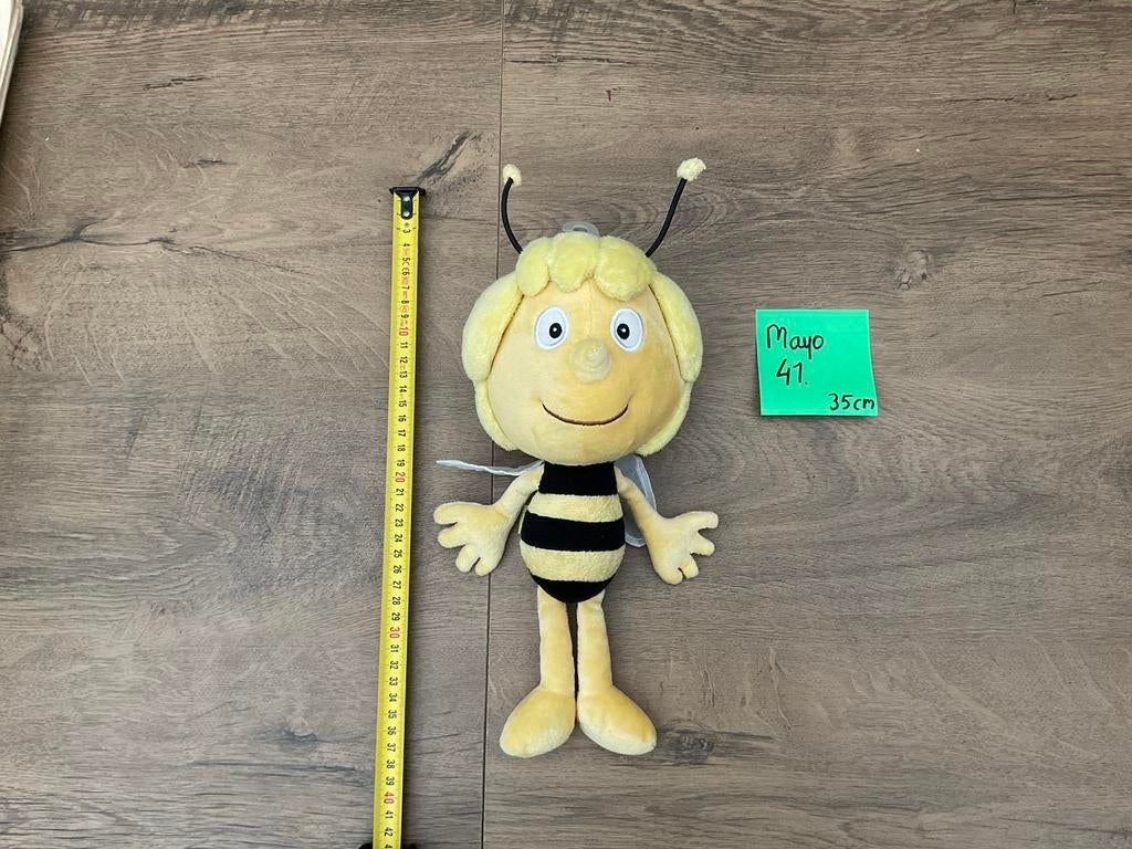 Nieuwe zgan Maya Maja de bij knuffel ca 35cm Studio 100, Ophalen, Overige figuren, Nieuw, Beeldje of Figuurtje