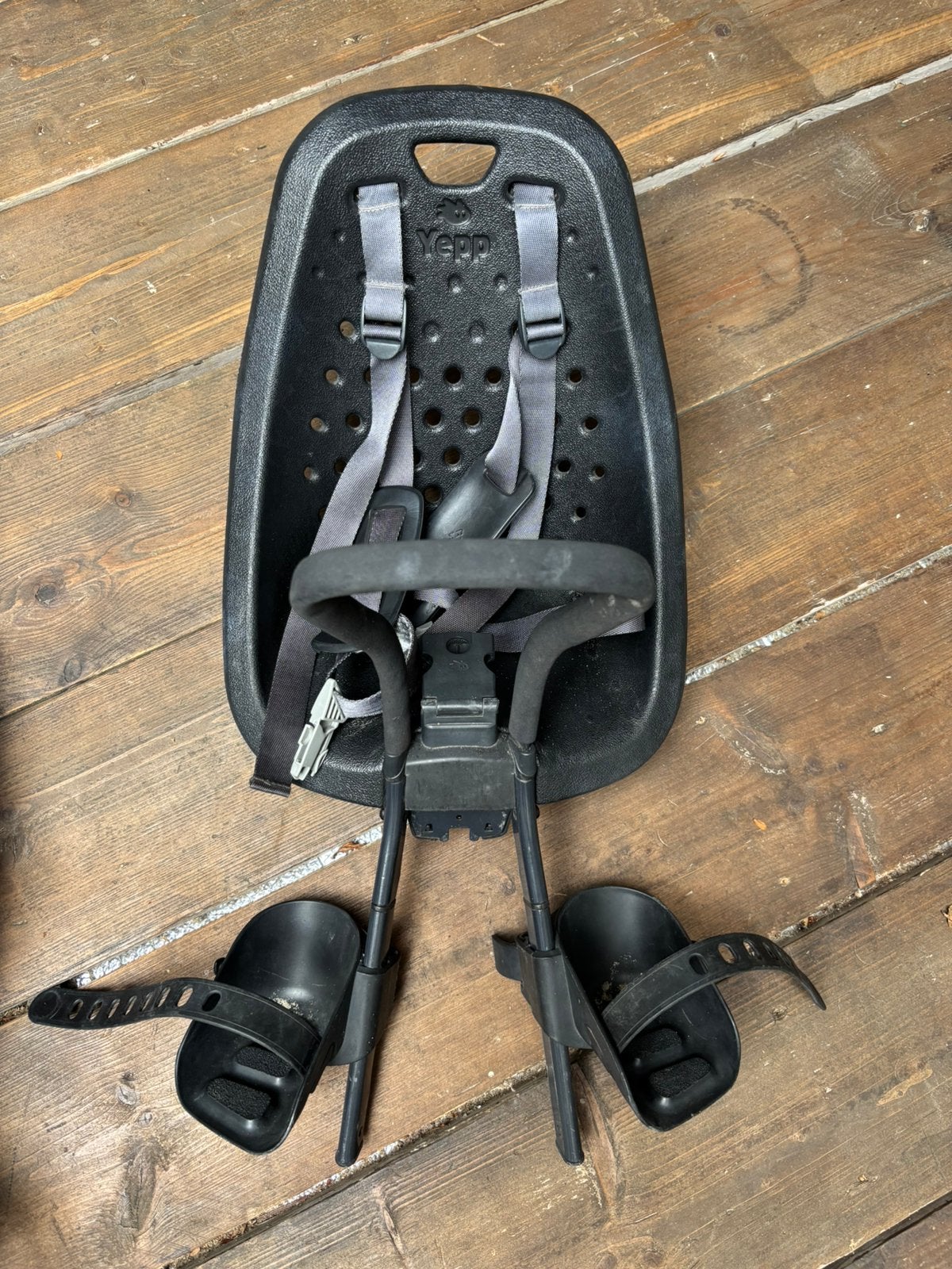 Yepp kinderzitje voor voorop de fiets, Ophalen, Voorzitje, 0 t/m 13 kg, Gebruikt