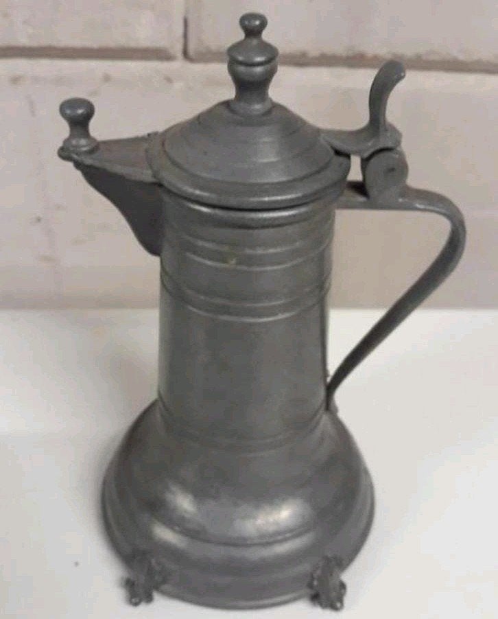tin  kannetje, Antiek en Kunst, Ophalen of Verzenden