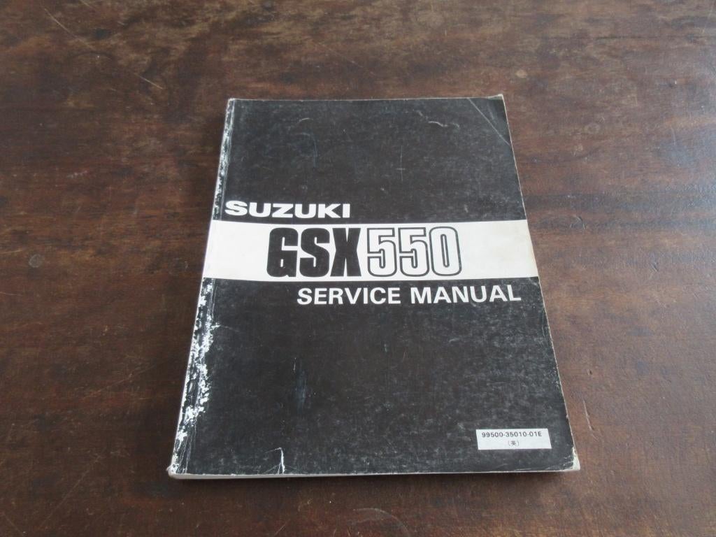 Suzuki GSX550 GSX550E GSX550ES GSX550L werkplaatsboek manual, Motoren, Ophalen of Verzenden, Suzuki