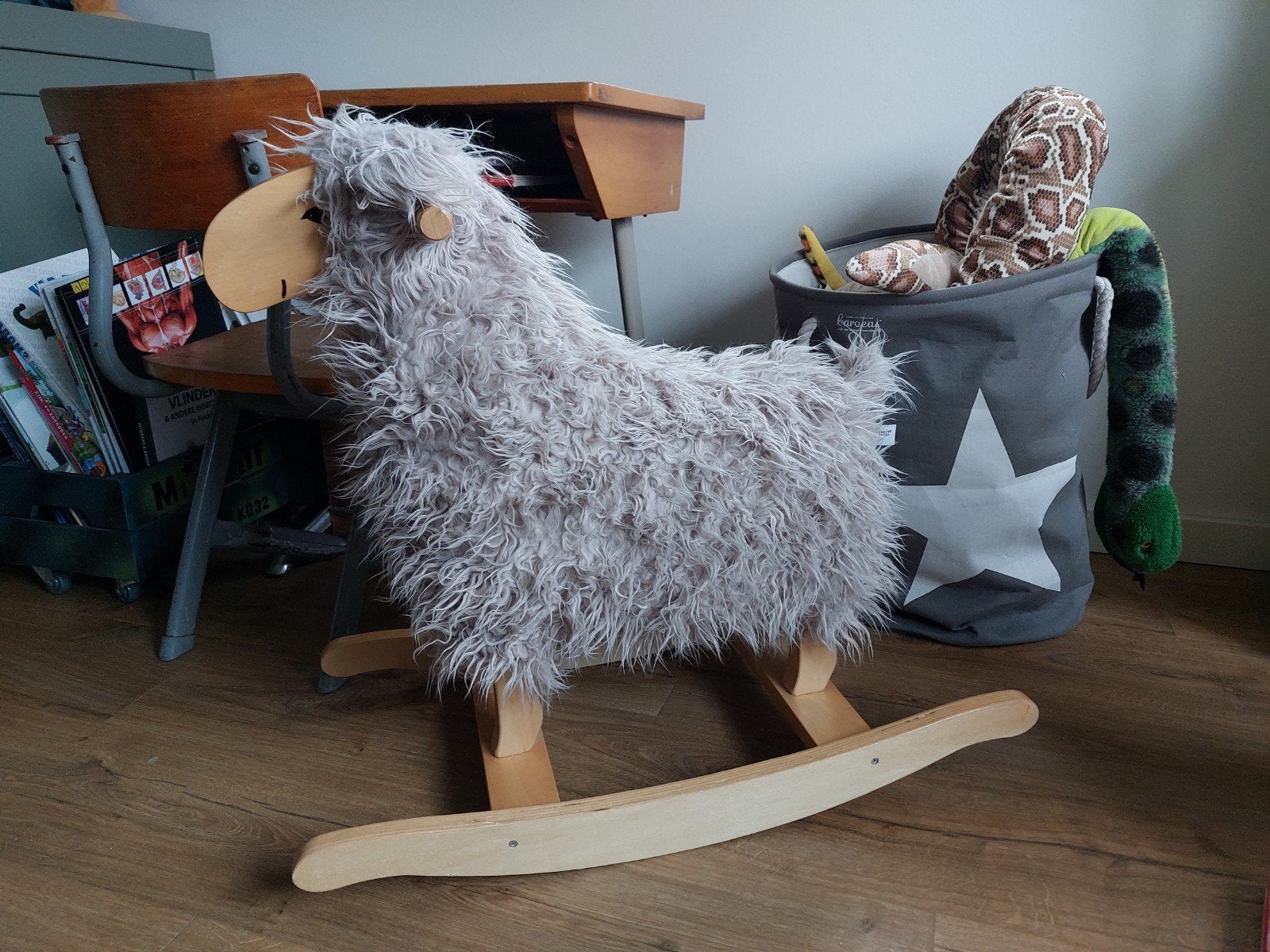Teddykompaniet Hobbelschaap - Grijze Eye-catcher, Ophalen, Gebruikt