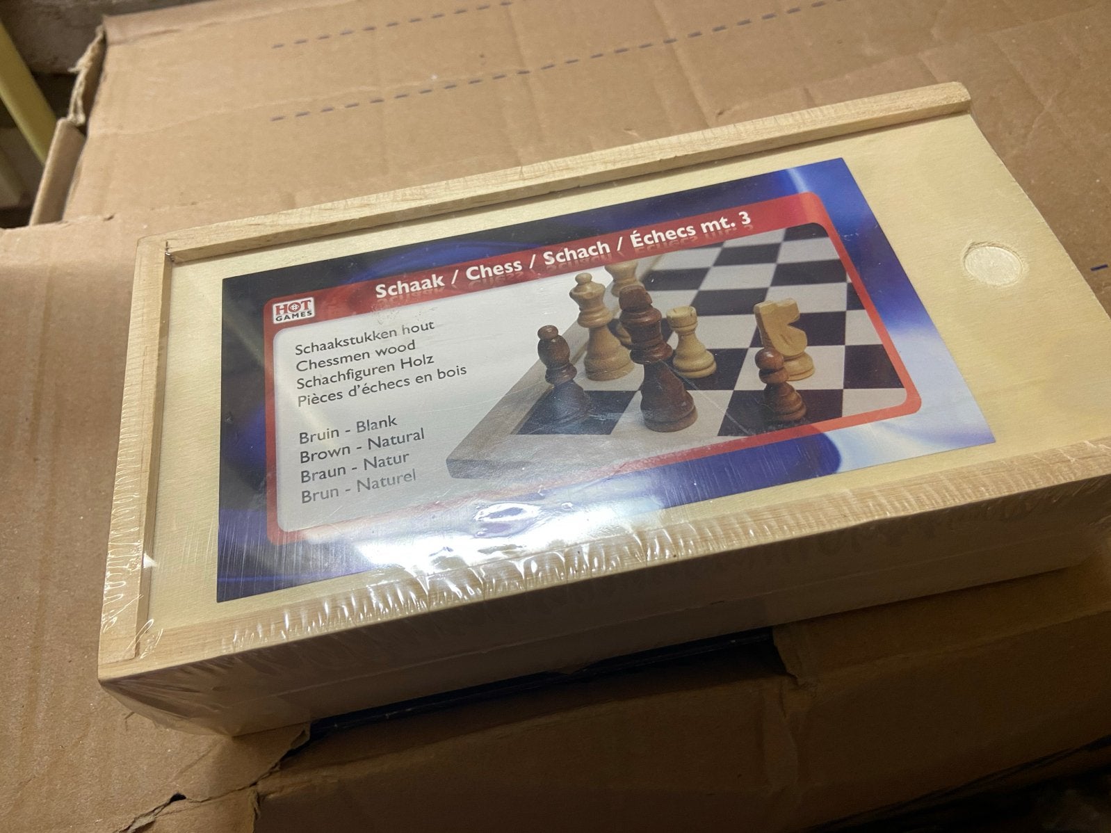 Schaakstukken Staunton maat 3 - Nieuw in verpakking, Hobby en Vrije tijd, Een of twee spelers, Ophalen of Verzenden, Nieuw