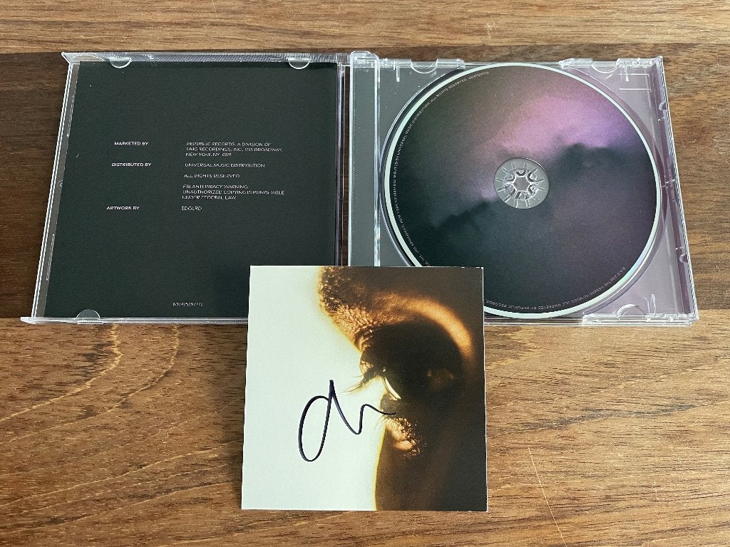 Cd The Weeknd Hurry Up Tomorrow CollEdtn HK GESIGNEERD NIEUW, Pop, Ophalen of Verzenden, Gesigneerd, Nieuw in verpakking