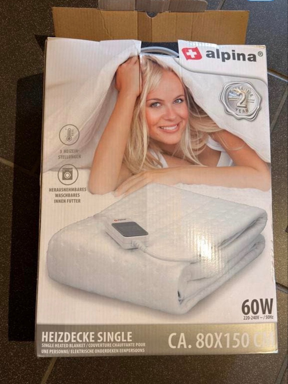 Nieuwe Alpina Warmtedeken - Heerlijk Warm en Comfortabel, Ophalen of Verzenden, Zo goed als nieuw