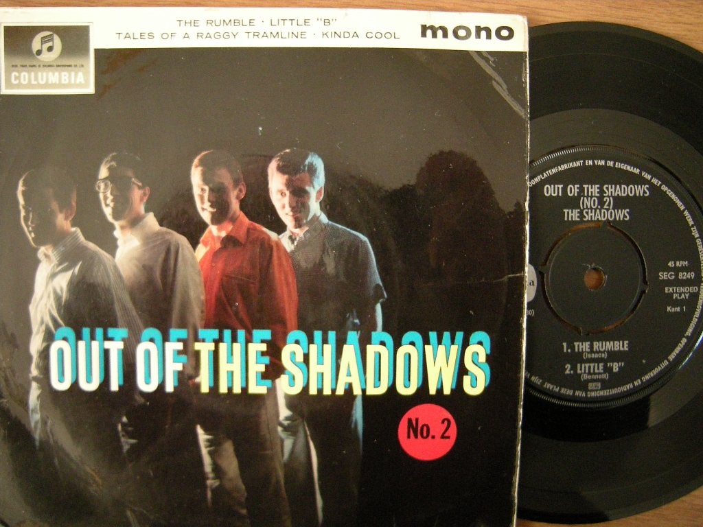 The Shadows (Out Of The Shadows) ep., Gebruikt, 7 inch, Ophalen of Verzenden, EP