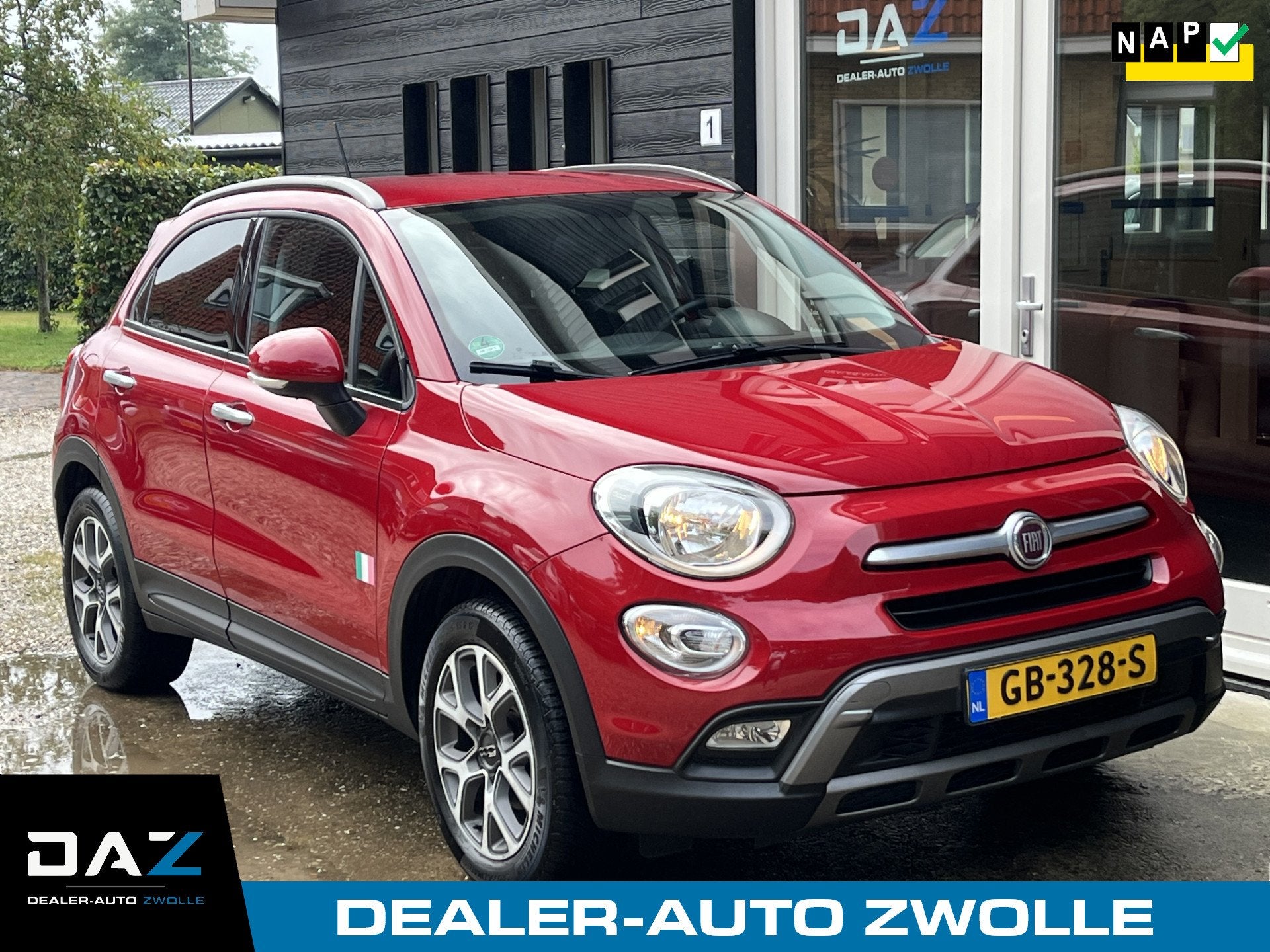 Fiat 500X Cross 1.4 Turbo MultiAir Cross Ecc/Audio/Navi/Crui, Auto's, Fiat, Voorwielaandrijving, Gebruikt, 4 cilinders, Origineel Nederlands