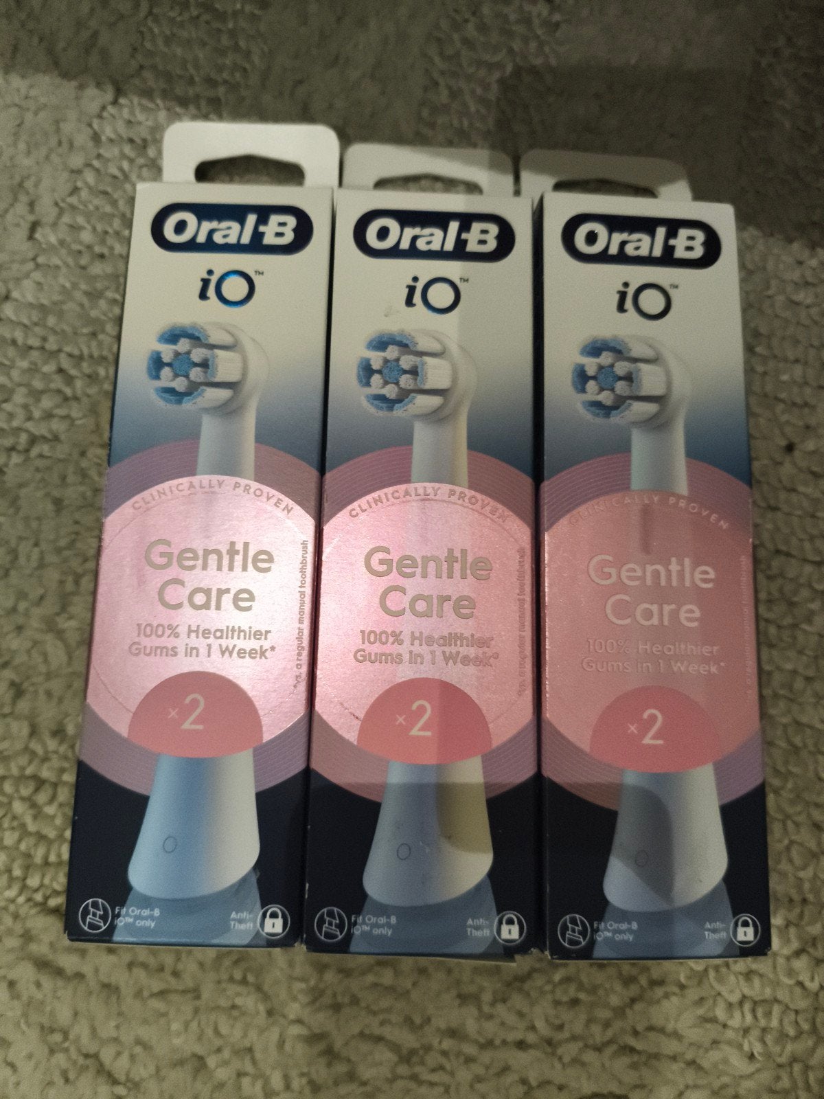 Oral-B iO Gentle Care Opzetborstels (3x2 stuks), Ophalen, Nieuw