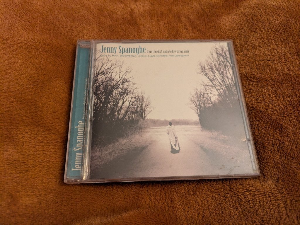 Jenny Spanoghe - From Classical Violin to Five String Viola, Ophalen of Verzenden, Modernisme tot heden, Zo goed als nieuw, Overige typen