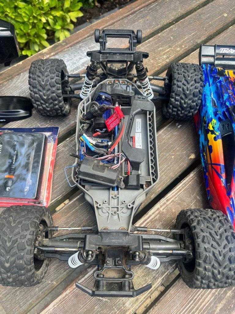 Traxxas Rustler VXL met veel accessoires, Ophalen, Nieuw, Auto offroad