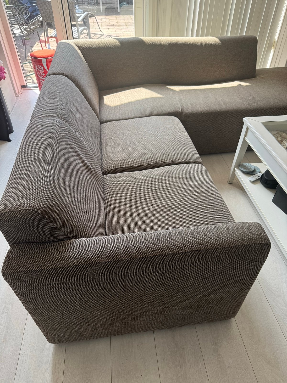 Montel Hoekbank L-vorm - Comfortabel en Stijlvol, Ophalen, Gebruikt, 150 tot 200 cm, Vierpersoons of meer