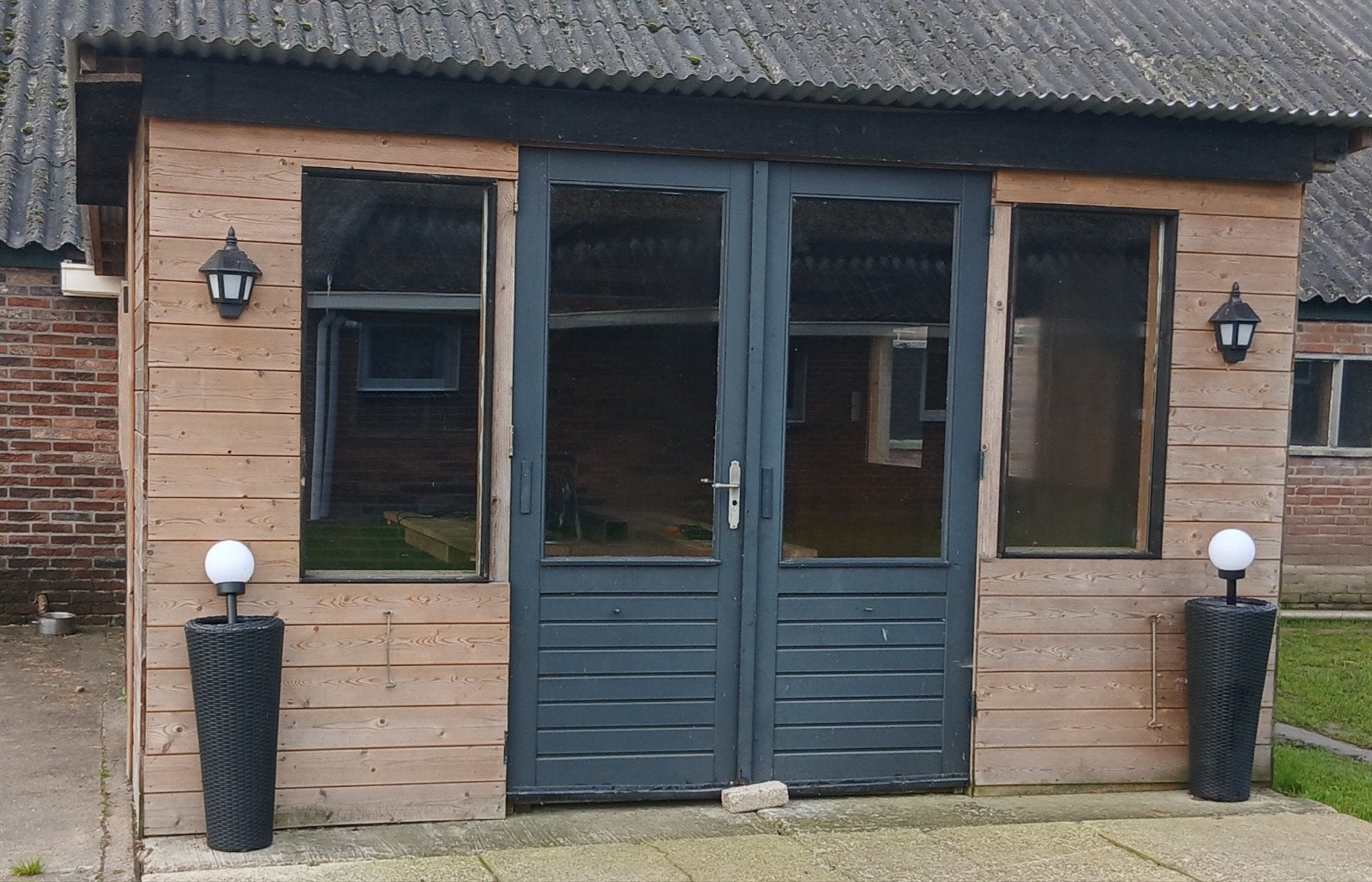 Overkapping , tuinhuis, Tuin en Terras, Ophalen, Gebruikt, Veranda
