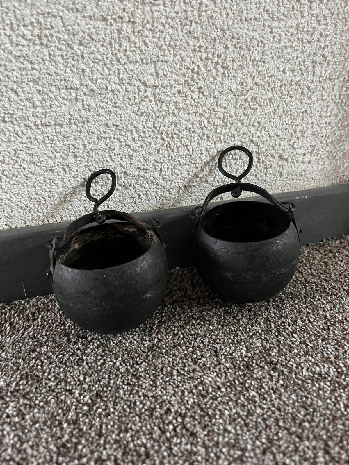 Hoffz style sober 2 ijzeteb mini keteltjes, Huis en Inrichting, Ophalen of Verzenden, Zo goed als nieuw