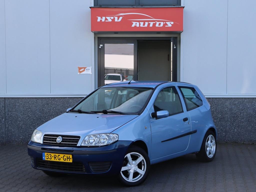 Fiat Punto 1.2 Young Dualogic airco LM *automaat*, Auto's, Fiat, Gebruikt, 4 cilinders, Elektrische ramen, Origineel Nederlands