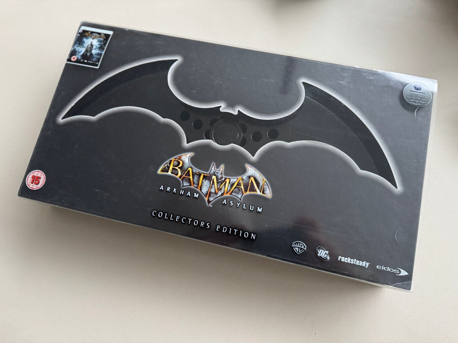 Batman Arkham Asylum collectors edition, Ophalen, Zo goed als nieuw