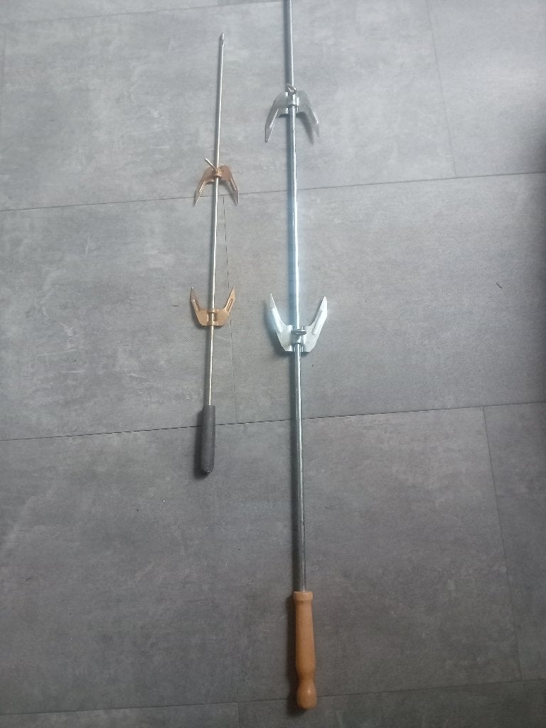 2 barbeque spies, braadspit, Ophalen, Nieuw