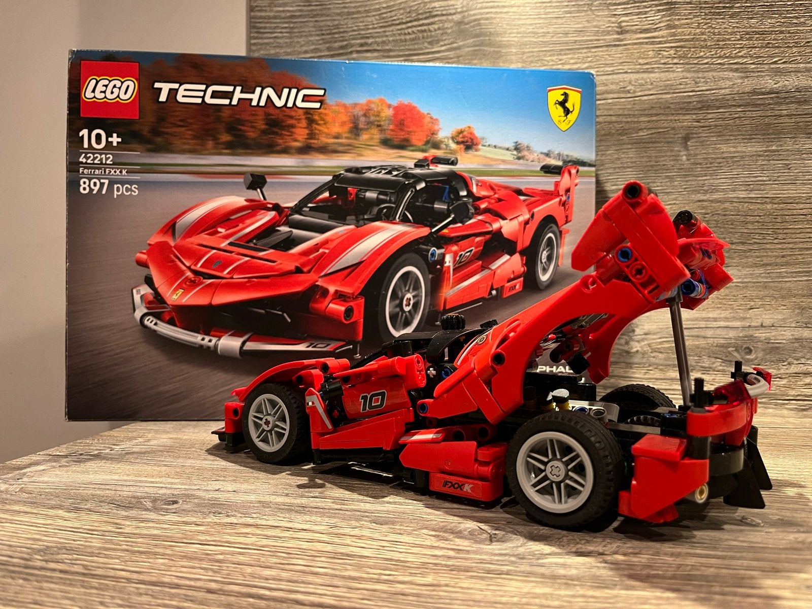 LEGO Technic Ferrari 42212 FXX K - Zo goed als nieuw, Ophalen, Zo goed als nieuw, Overige merken