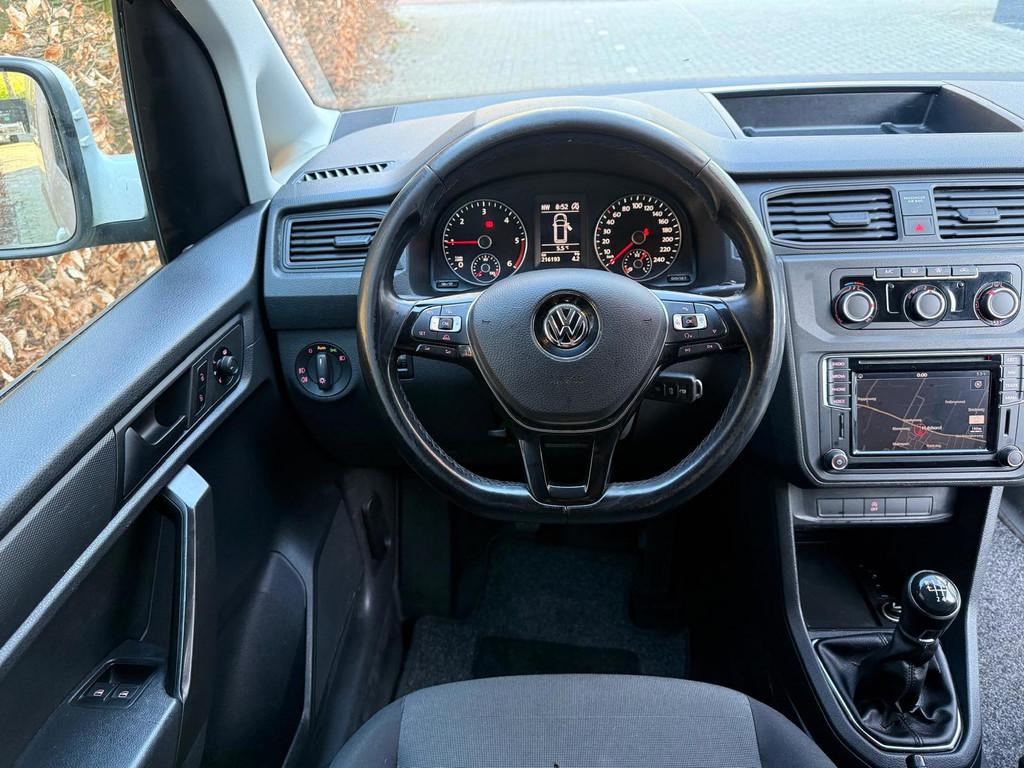Volkswagen Caddy 2.0 TDI Highline I Navigatie I Cruise Contr, Auto's, Bestelauto's, Voorwielaandrijving, Stof, Gebruikt, 4 cilinders
