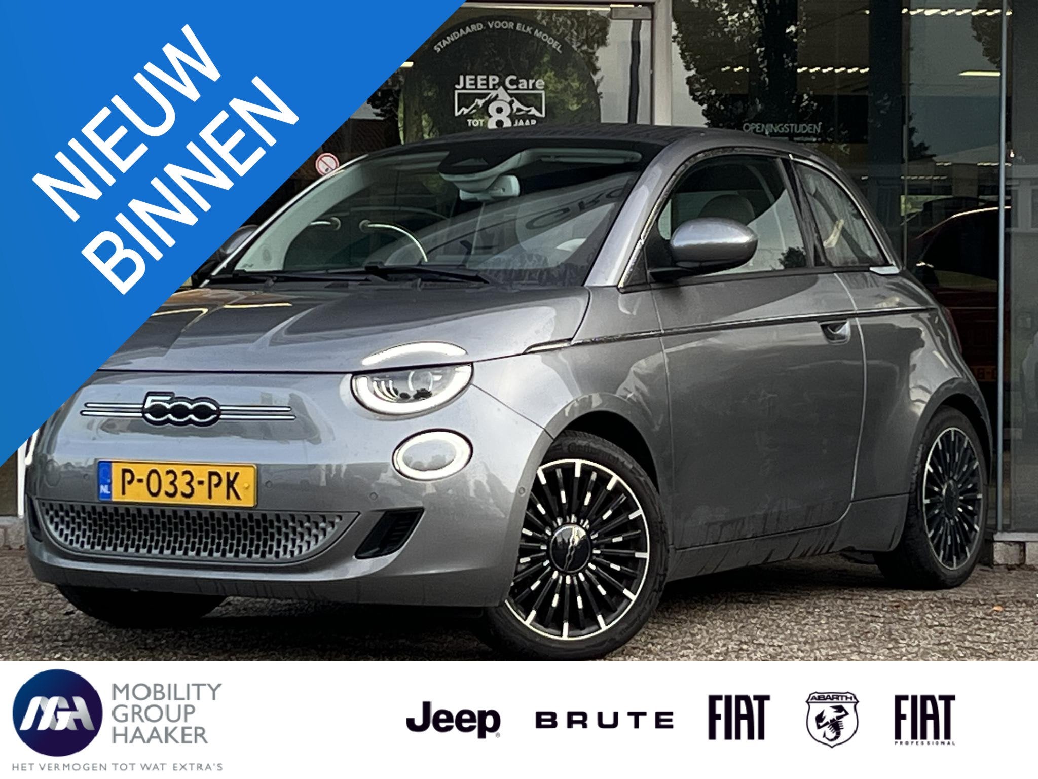 Fiat 500 C La Prima 42 kWh | Apple-Android | Cabrio | Cruise