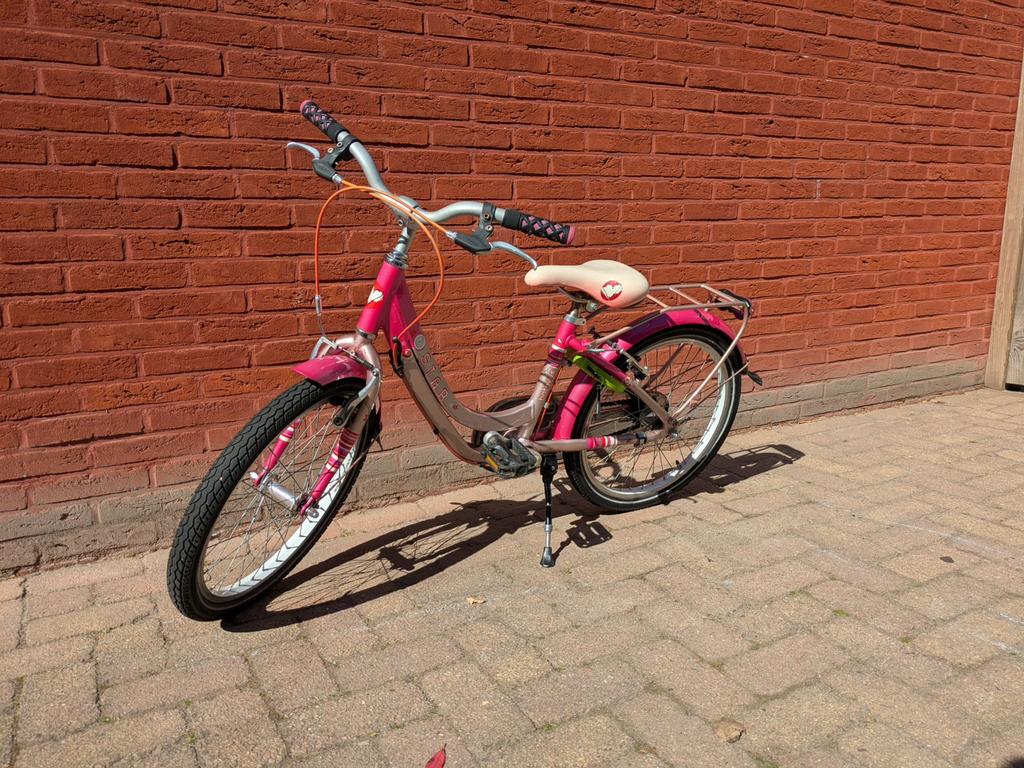 Batavus meisjesfiets 20 inch, Ophalen, Gebruikt, Terugtraprem, 20 inch