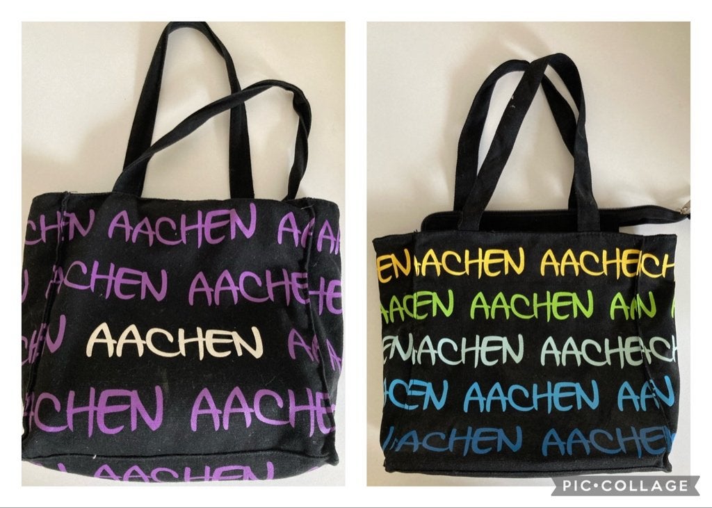 2 handtasjes Aachen Robin Ruth, Ophalen of Verzenden, Zo goed als nieuw