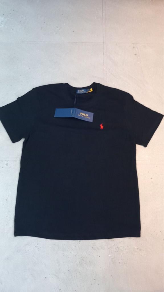 Ralph Lauren T-shirt Zwart Maat M, Ophalen of Verzenden, Nieuw, Maat 48/50 (M), Zwart