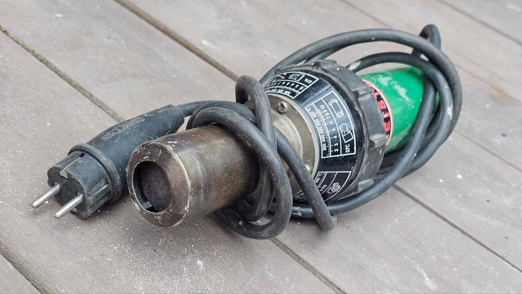 Leister kunststof lasapparaat - hete lucht fohn brander, Ophalen of Verzenden, Gebruikt, Minder dan 150 ampère, Co2