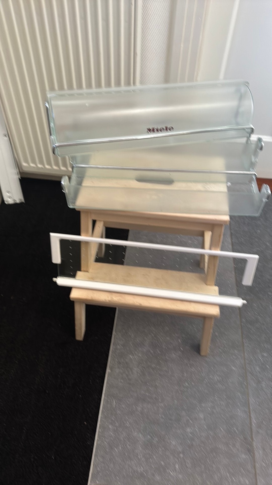 Miele accessoires, Ophalen, 200 liter of meer, 160 cm of meer, Zonder vriesvak